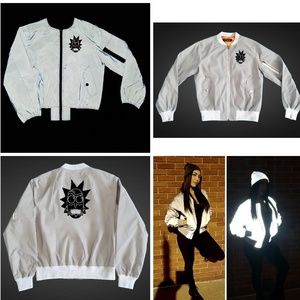 Rick and Morty Reflective Jacket